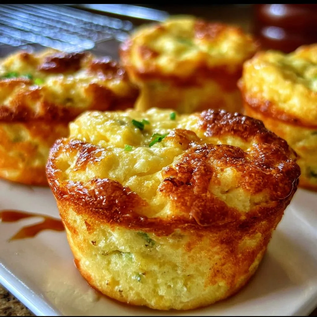 Cottage cheese egg muffins with fresh vegetables, high-protein breakfast option
