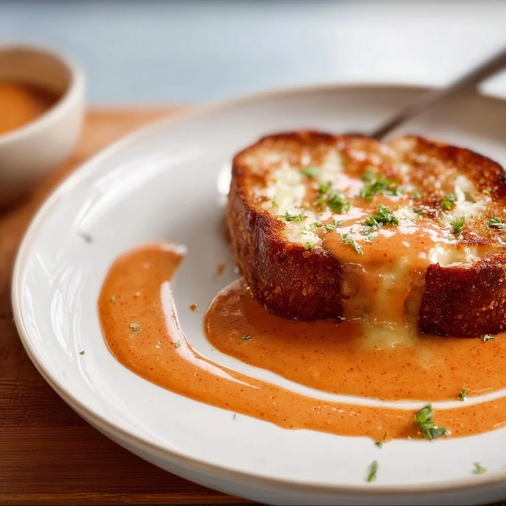Bowl of spicy French sauce with herbs and spices